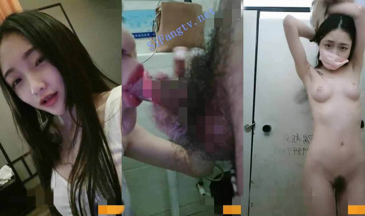 旺仔牛逼糖 勾搭陌生人公厕口交被发现+道具自慰流白浆 图 04