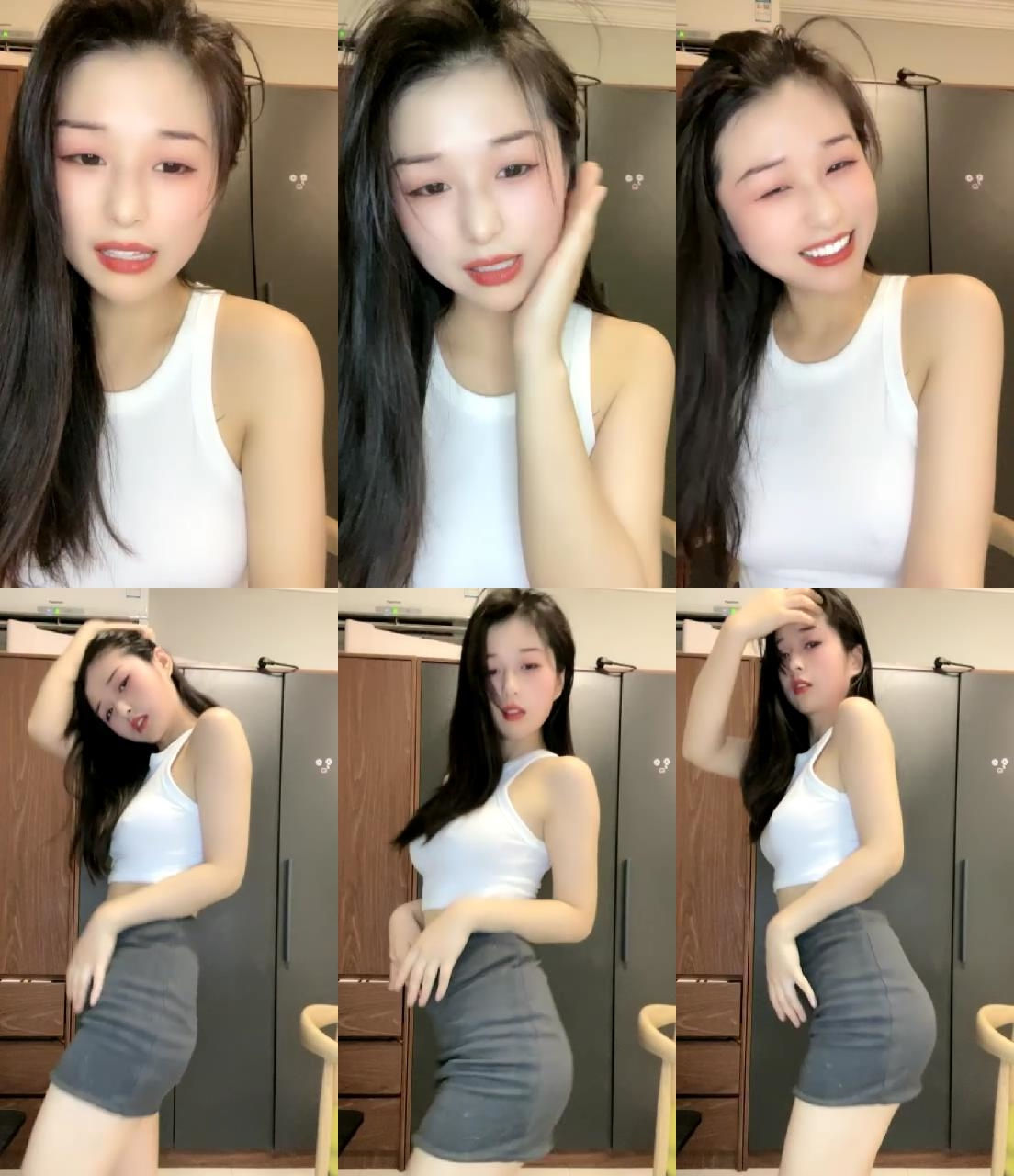 ♈绿播女神下海!尺度大开~ 七月 全裸骚舞~爽~我先射了~ 图 08