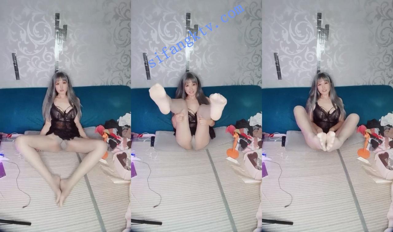 ♆ 一粒小纱子 巨乳女神情趣服装美腿丝袜道具自慰~狂插! 图 07