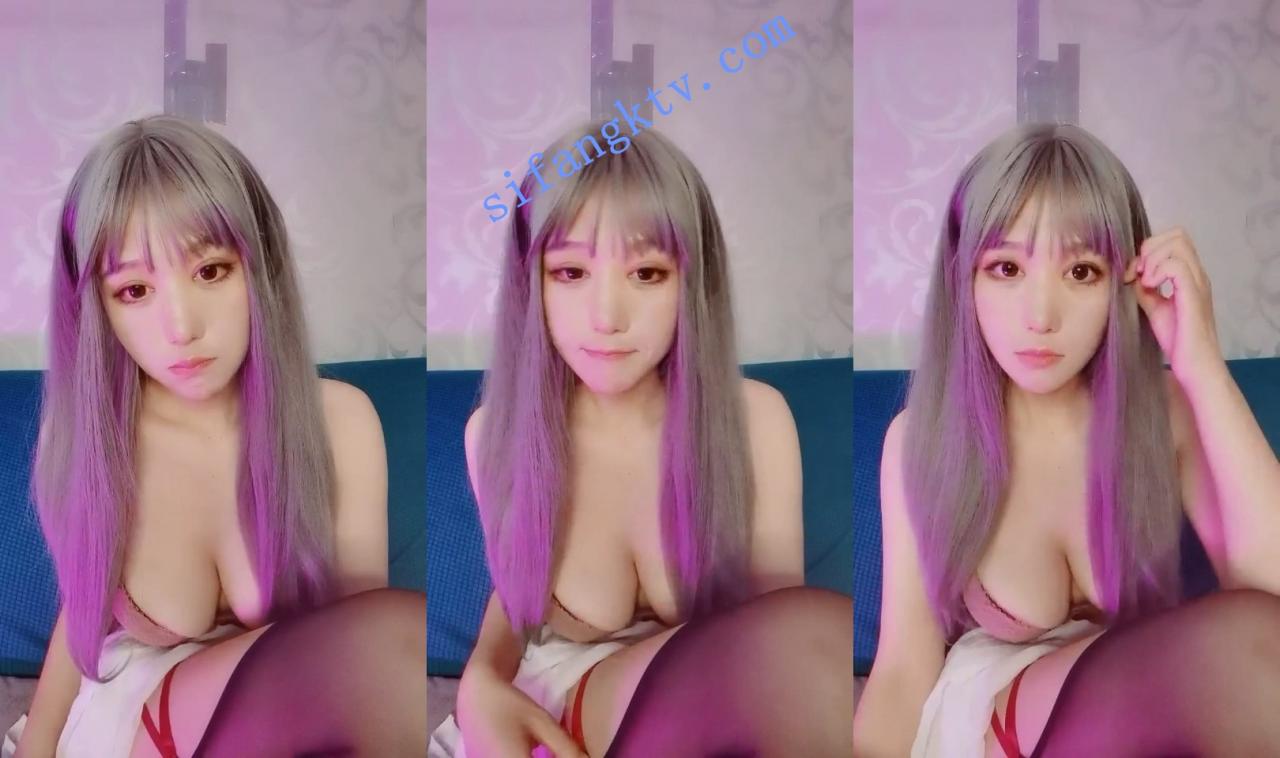 ♆ 一粒小纱子 巨乳女神情趣服装美腿丝袜道具自慰~狂插! 图 04