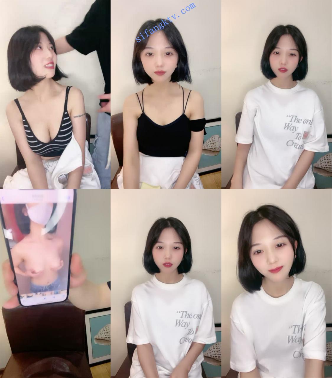 抖音妹!胸好大 像个小男孩一样 粉丝互动 下海露点 洗澡 图 01