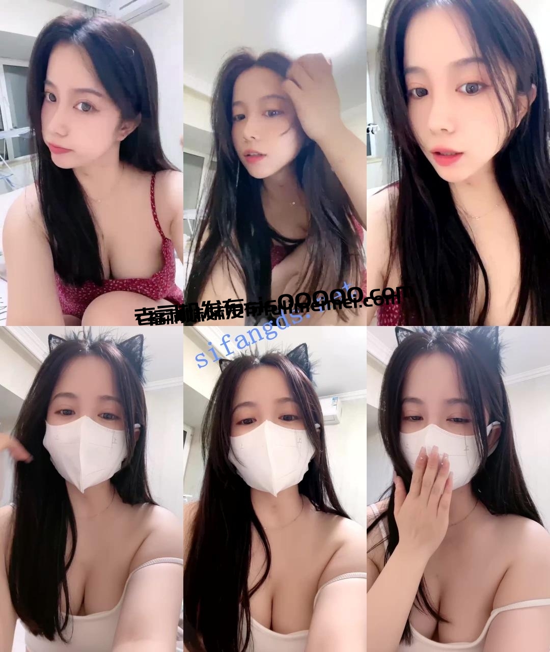 00后小姐姐 D罩大奶女神~揉奶性感~特写骚穴~给自己搞湿 图 01
