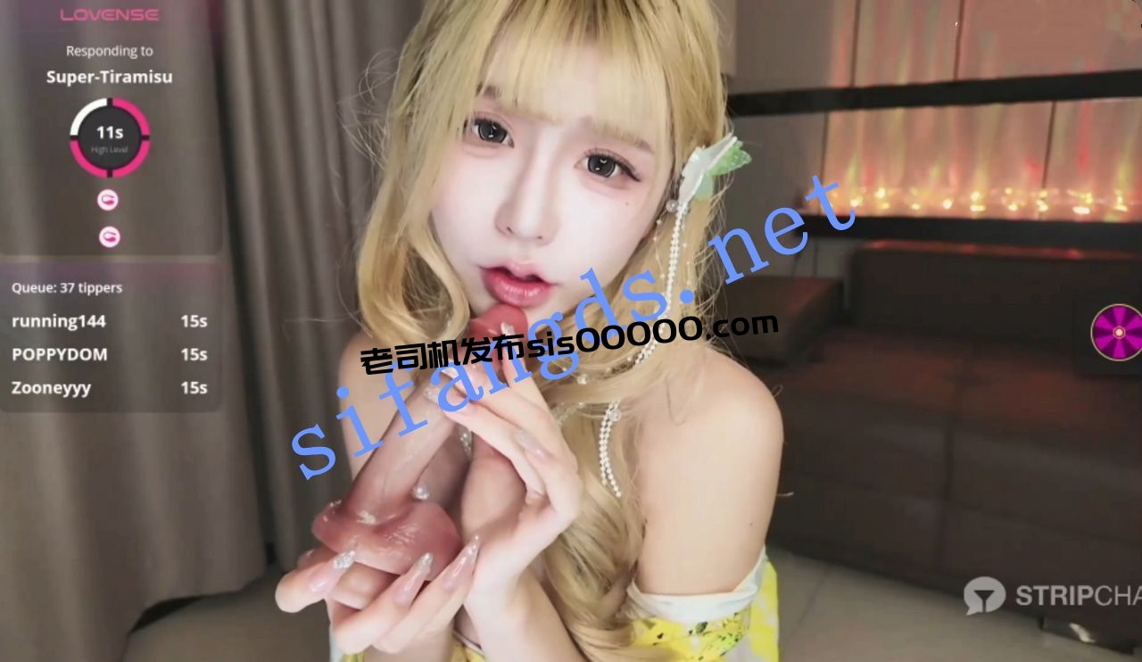 ✅开票 Kiki-2025 黄色战袍 油丝开档 骚穴屁眼轮流抽插 图 05