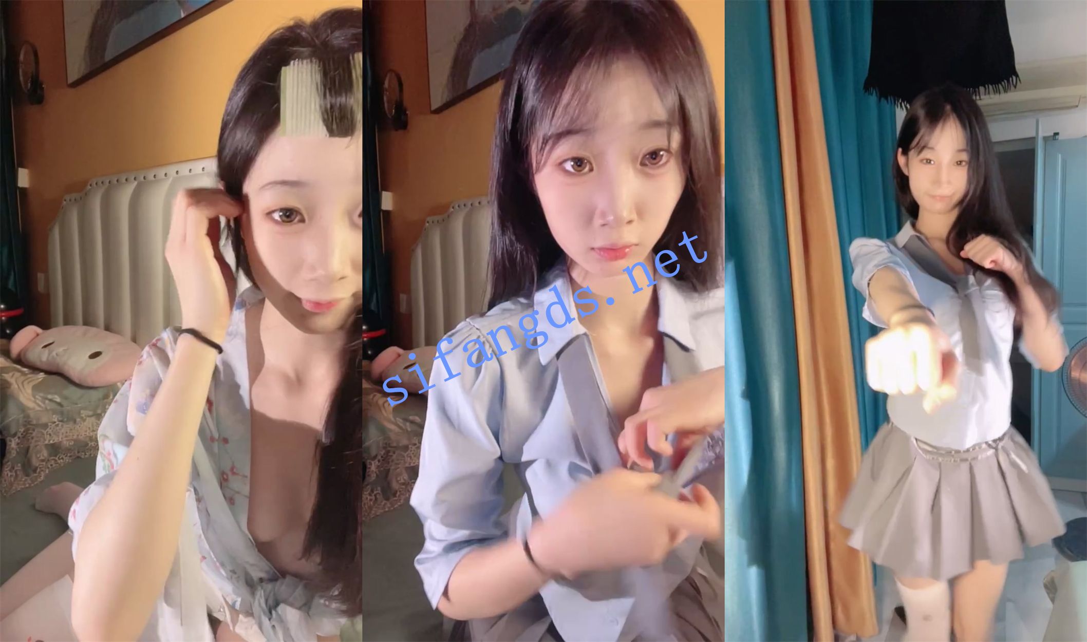 最美学妹~ 呆呆小羊儿 神仙颜值 嫩的掐出水~姨妈期全裸~ 图 01