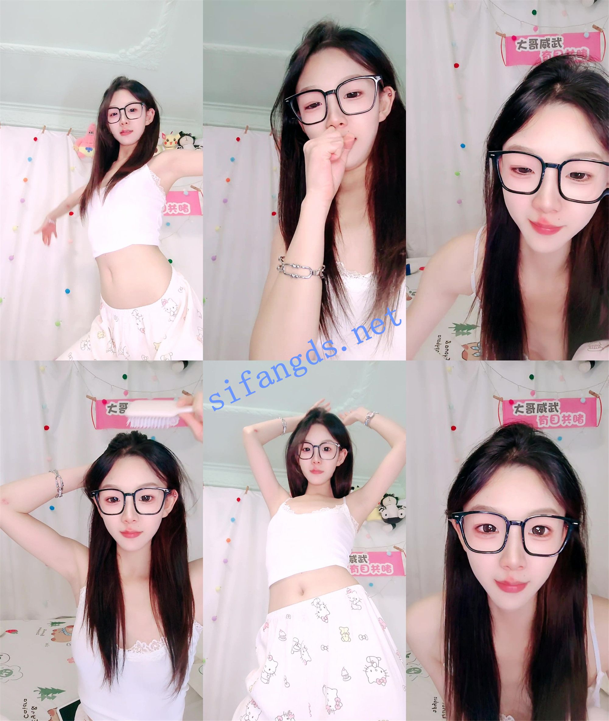 火爆舞蹈系校花~ 小涵涵 抖音热舞脱衣秀~上帝视角~好美 图 01