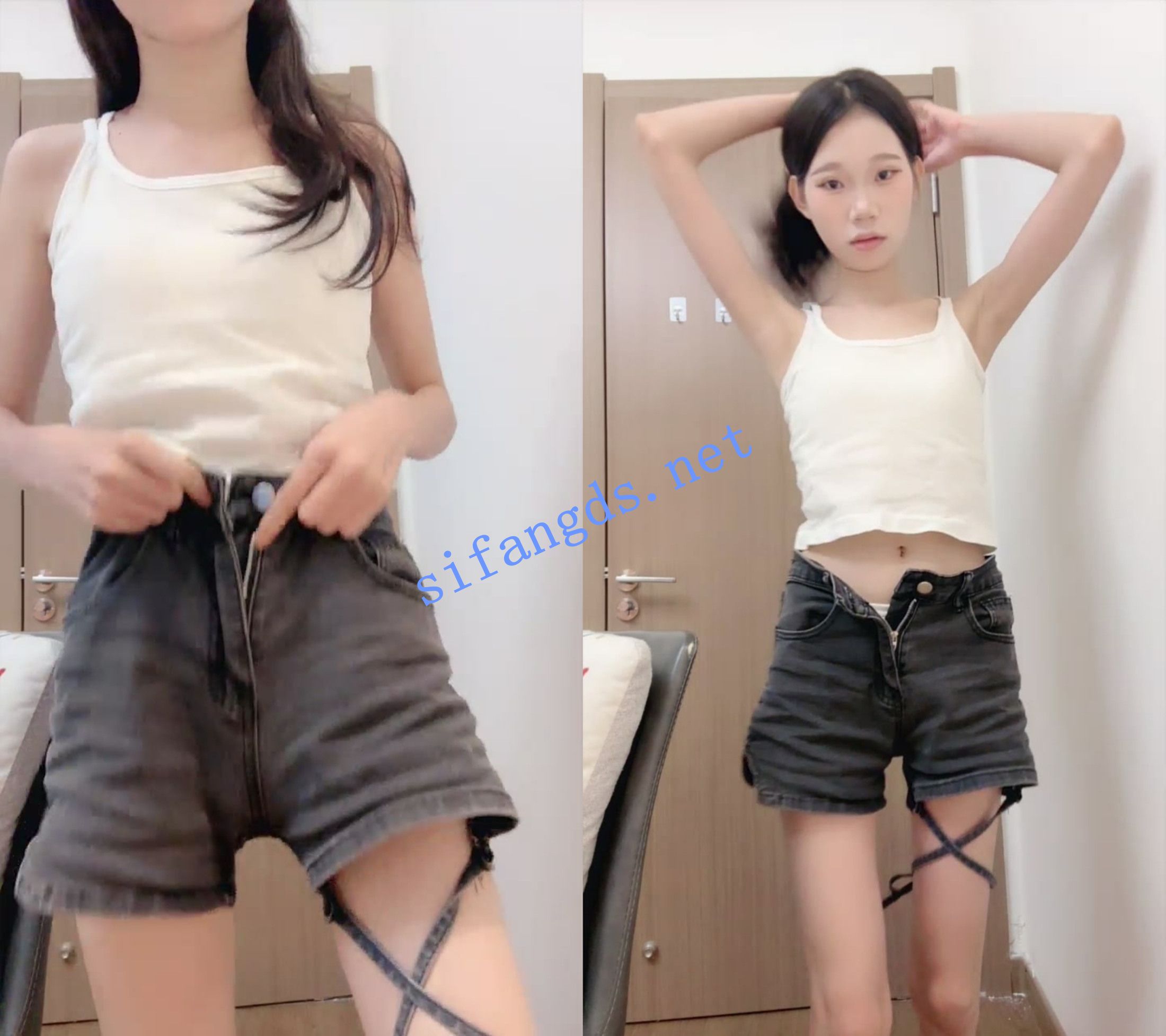 ██ 广西嫩妹 骨感美女,飞机场学生妹,收费房自慰秀2 图 01