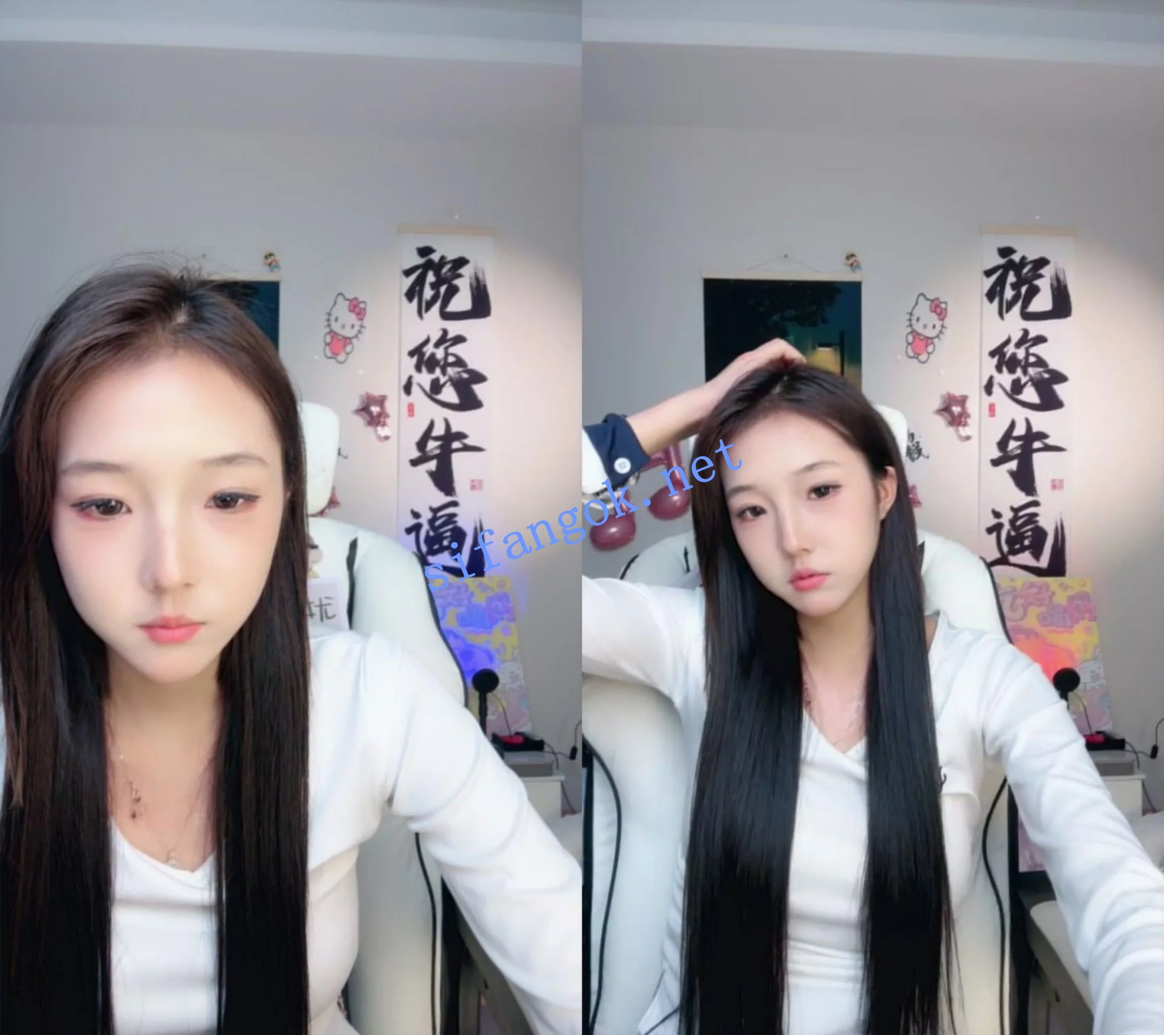 ██刷礼物热舞! 邪恶的小羊 露奶热舞,让人看的超爽 图 01