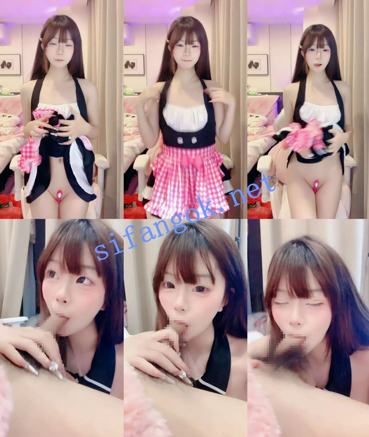 萝莉学妹 呆呆萝 大口吃鸡跳蛋抠逼自慰水晶棒狂插喷水 图 07