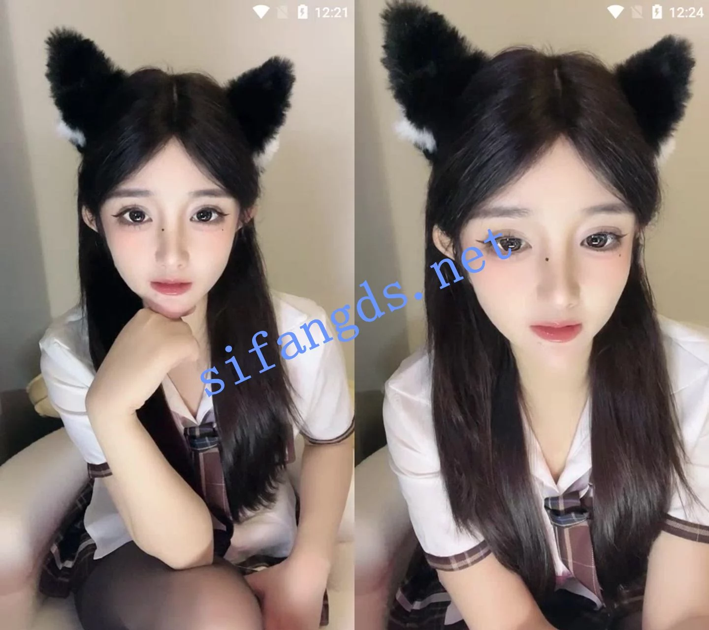 ██新人驾到！【小包包】漂亮，漂亮，JK制服装，收费大秀