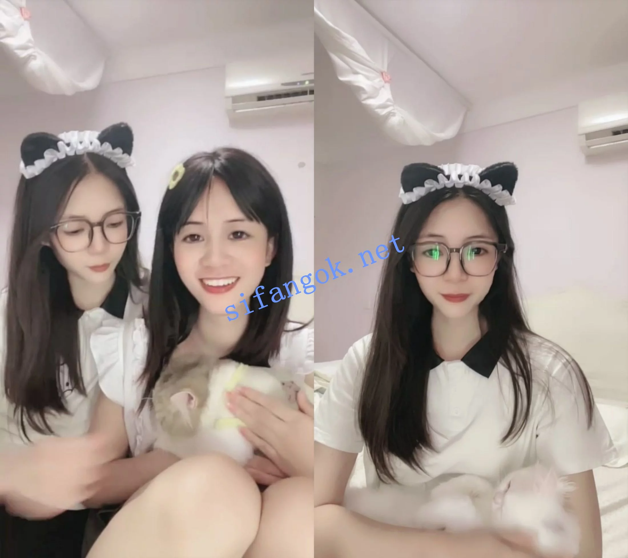 主播！！【【小黄豆】】两个超漂亮，可爱的女神下海大秀2