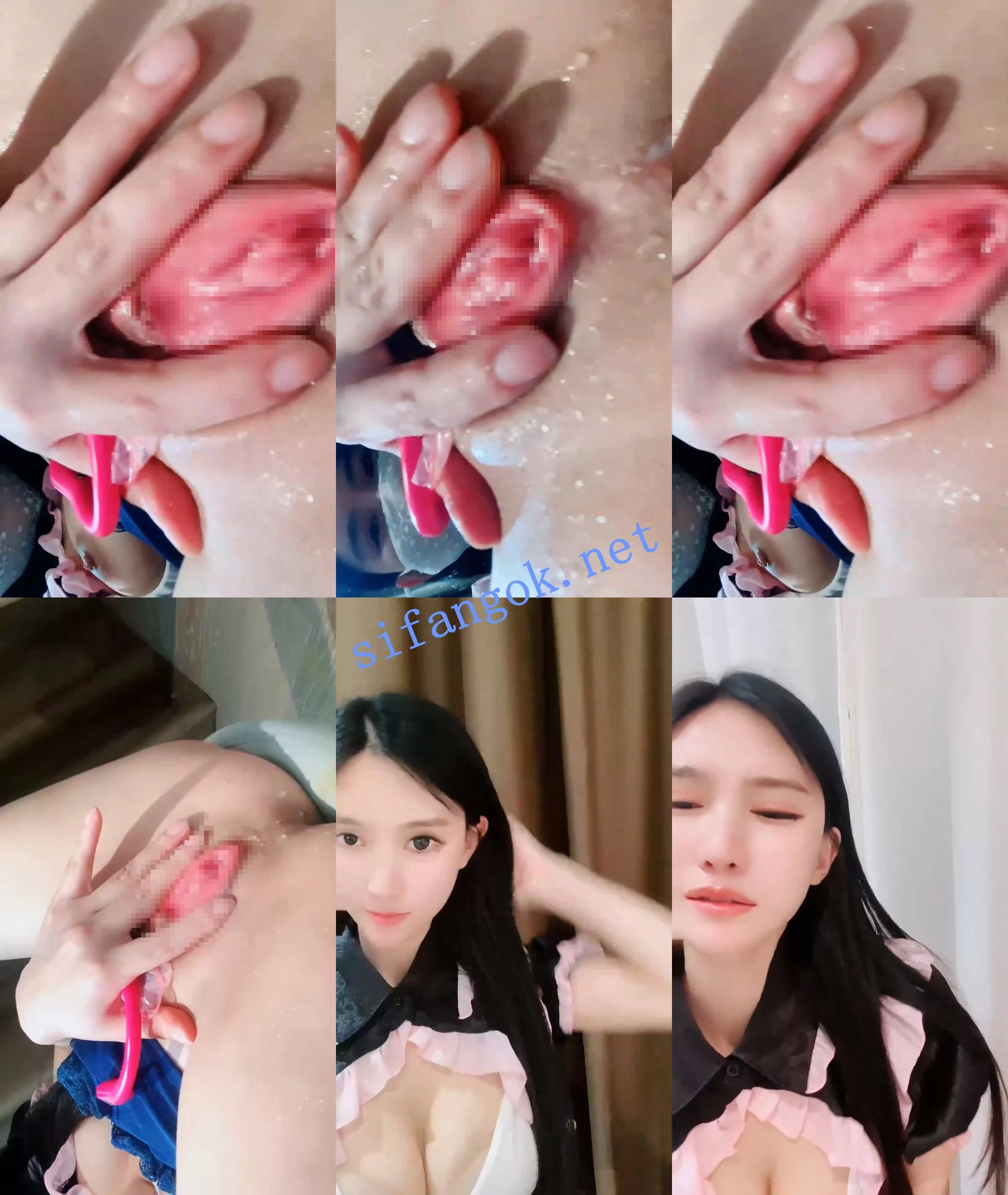 $骚骚小护士~ 04护士极品蜜桃臀 粉红骚穴 跳蛋自慰喷水~ 图 05