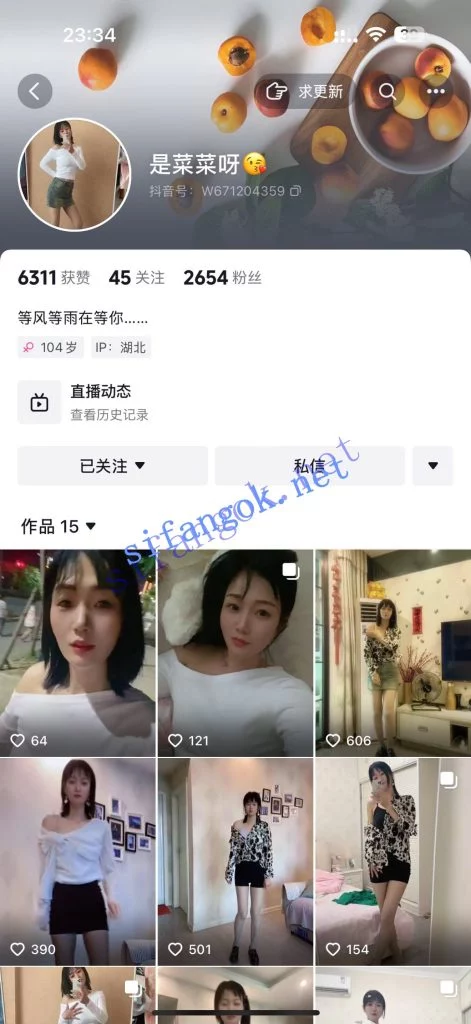 抖音御姐 是菜菜呀 私拍大尺自慰插穴骚叫福利2V【1P2V】【599M】